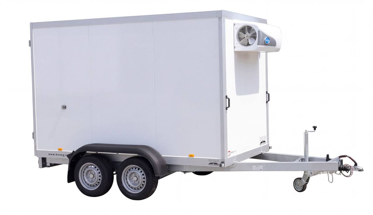 Koelaanhangwagen 4m³ middenmaat