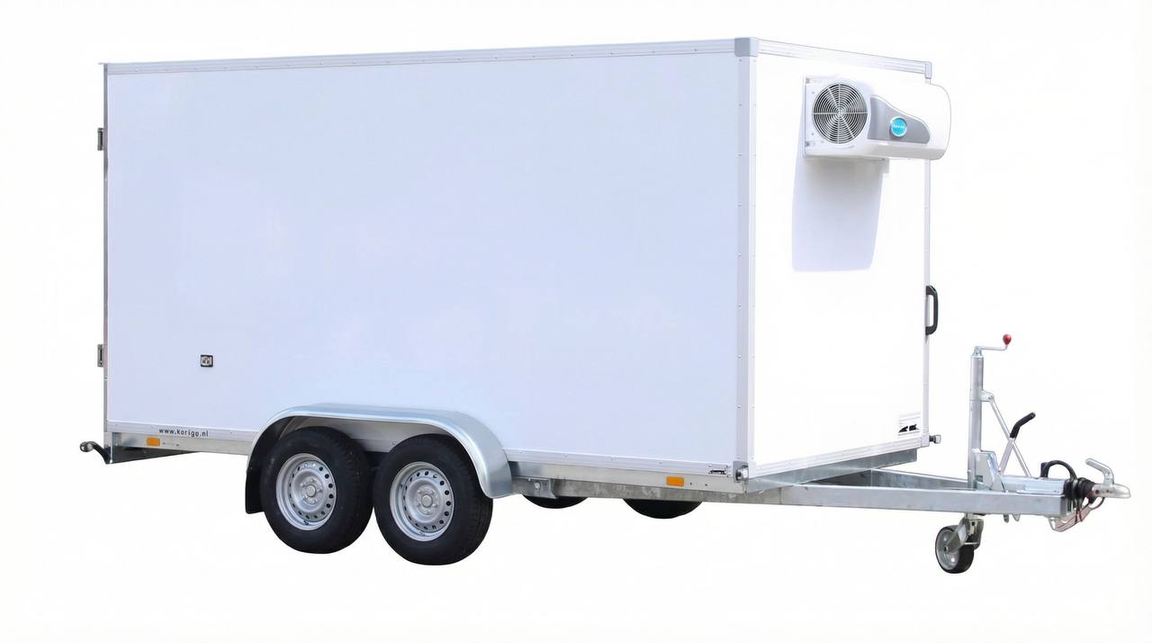 Koelaanhangwagen 4m³ XL groot
